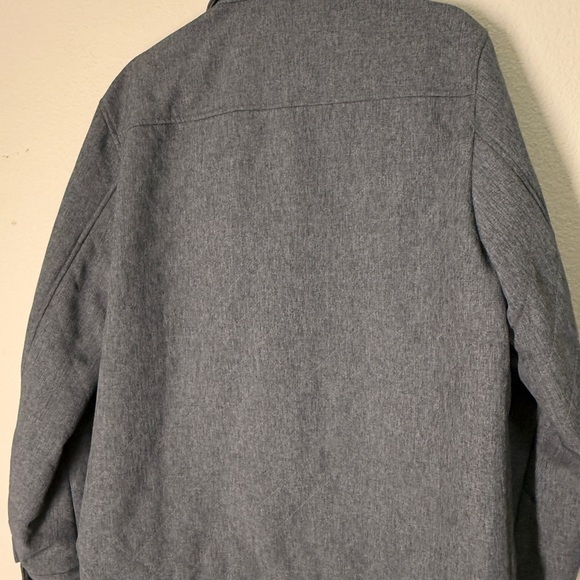 Levi's Charcoal Softshell Shirt Jacket for Men - Picture 3 of 6